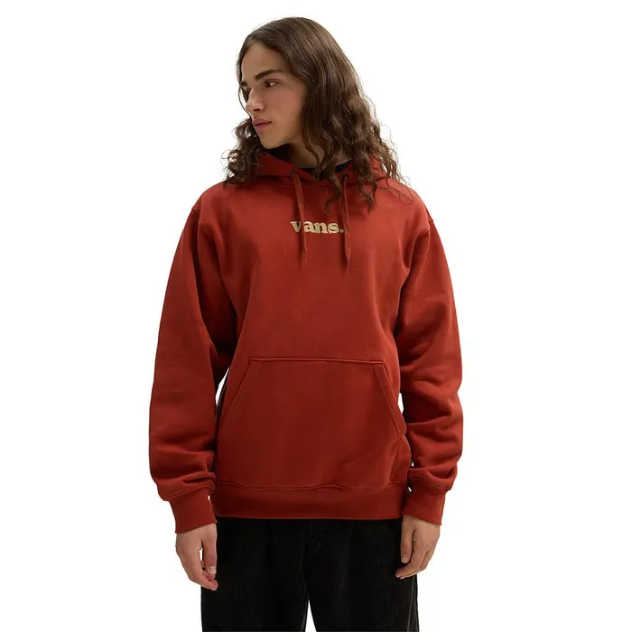 Vans Hoodies and Sweatshirts Men Lowered Loose Pullover Hoodie