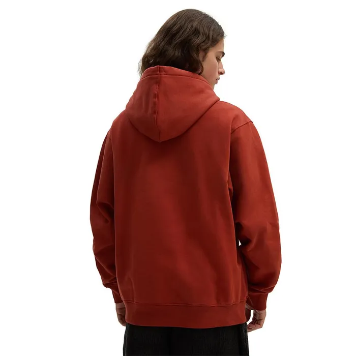Vans Hoodies and Sweatshirts Men Lowered Loose Pullover Hoodie