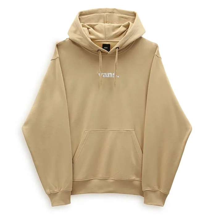 Vans Hoodies and Sweatshirts Men Lowered Loose Pullover Hoodie Beige