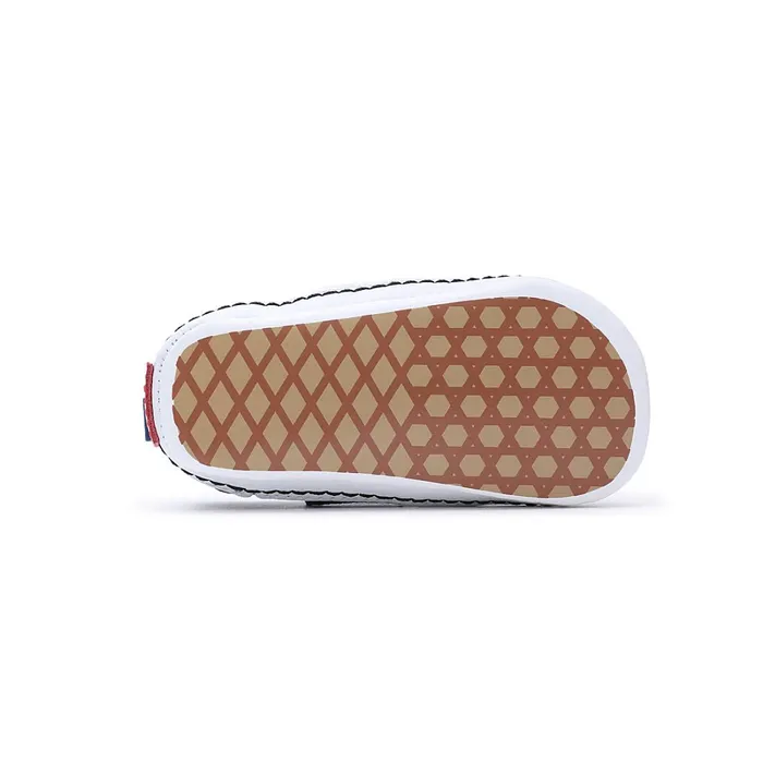 Vans Infant Shoes 01 Year Kids Infant SlipOn Hook And Loop Crib Shoes 01 Year Blue