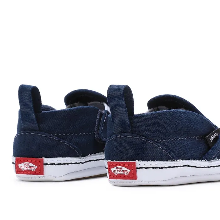Vans Infant Shoes 01 Year Kids Infant SlipOn Hook And Loop Crib Shoes 01 Year Blue