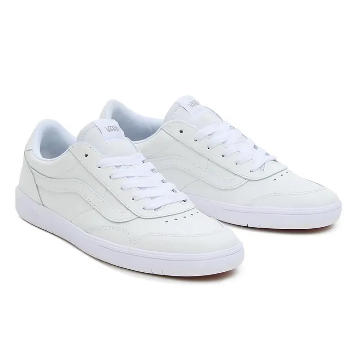 Vans Lowtop Shoes Men Cruze Too ComfyCush Leather Shoes White