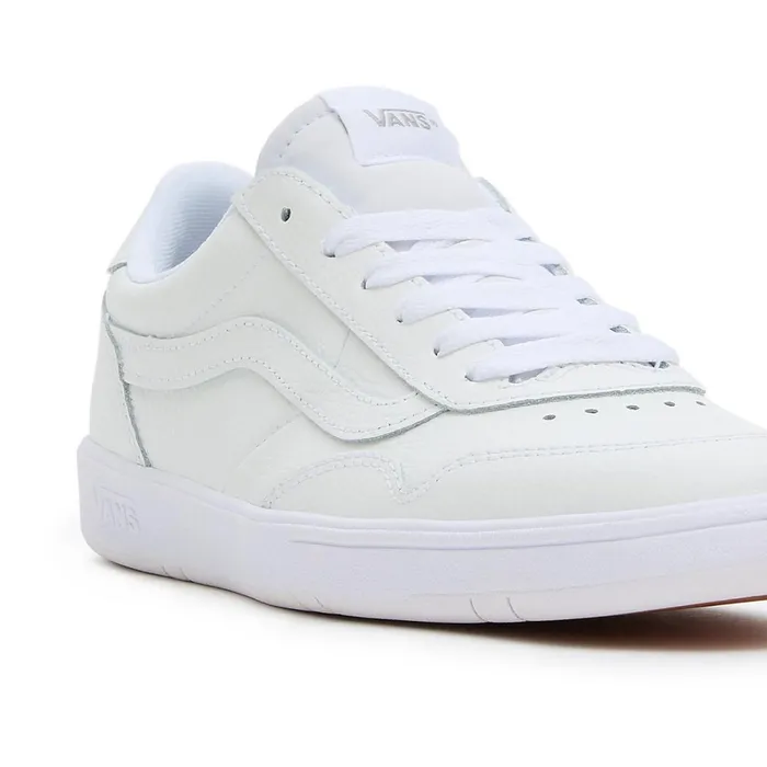 Vans Lowtop Shoes Men Cruze Too ComfyCush Leather Shoes White
