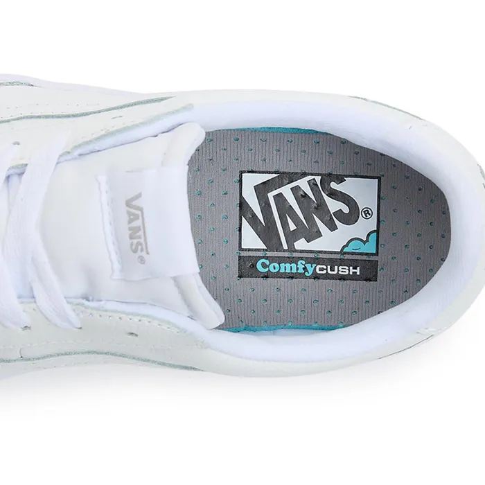 Vans Lowtop Shoes Men Cruze Too ComfyCush Leather Shoes White