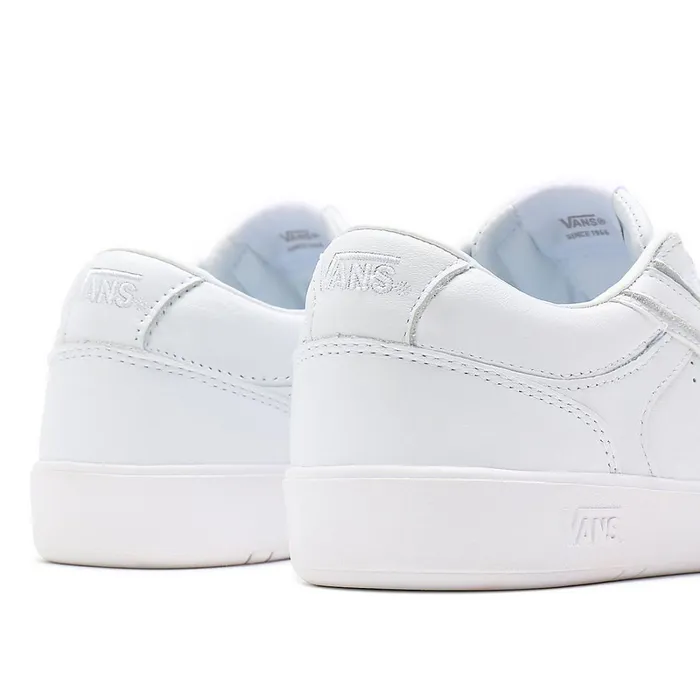 Vans Lowtop Shoes Men Leather Lowland Comfycush Shoes White