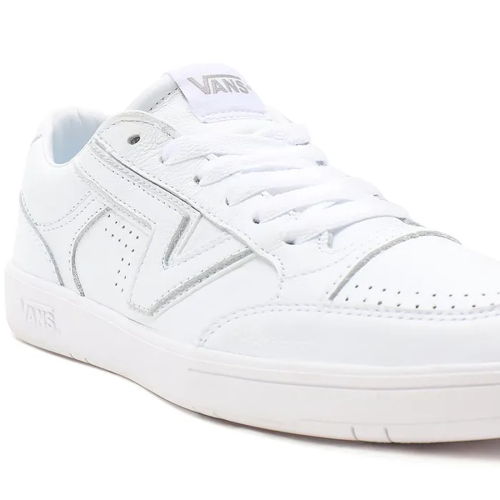 Vans Lowtop Shoes Men Leather Lowland Comfycush Shoes White