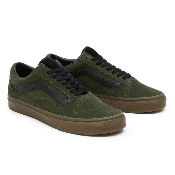 Vans Lowtop Shoes Men Old Skool Shoes Green