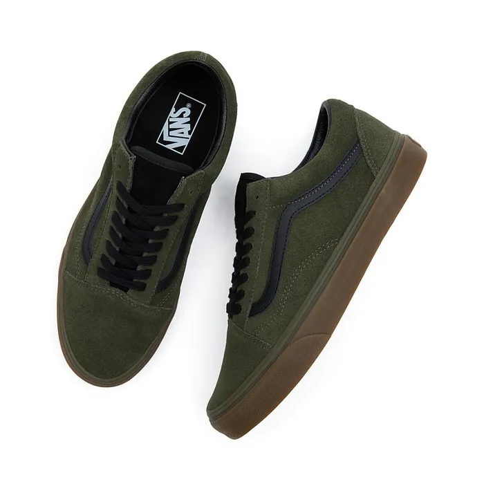 Vans Lowtop Shoes Men Old Skool Shoes Green