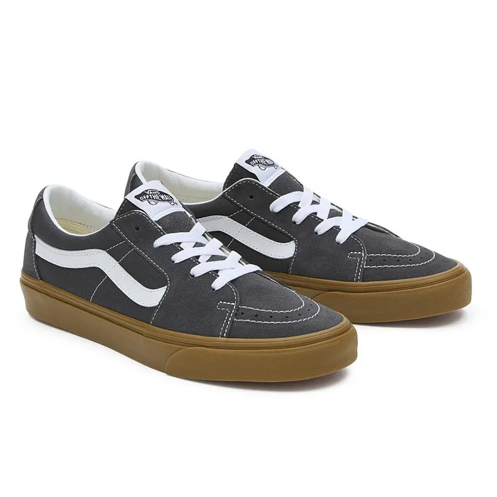 Vans Lowtop Shoes Men Sk8Low Shoes Grey White