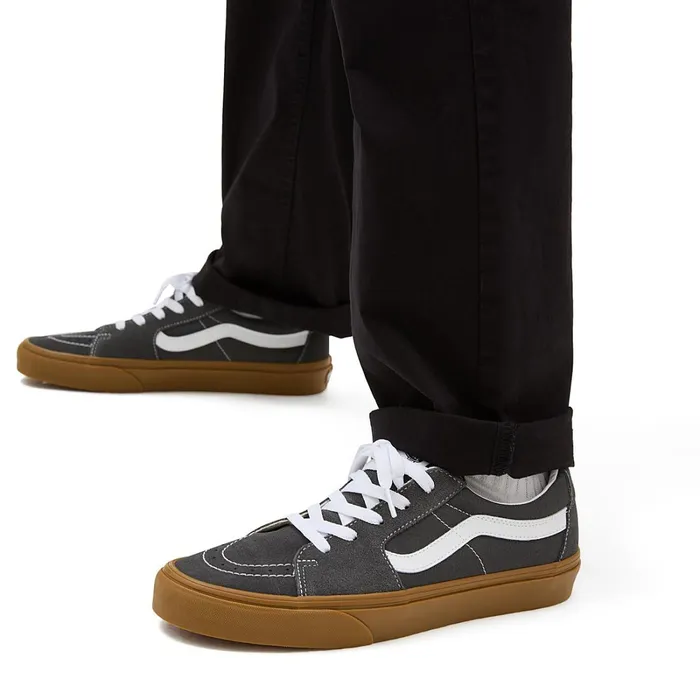 Vans Lowtop Shoes Men Sk8Low Shoes Grey White