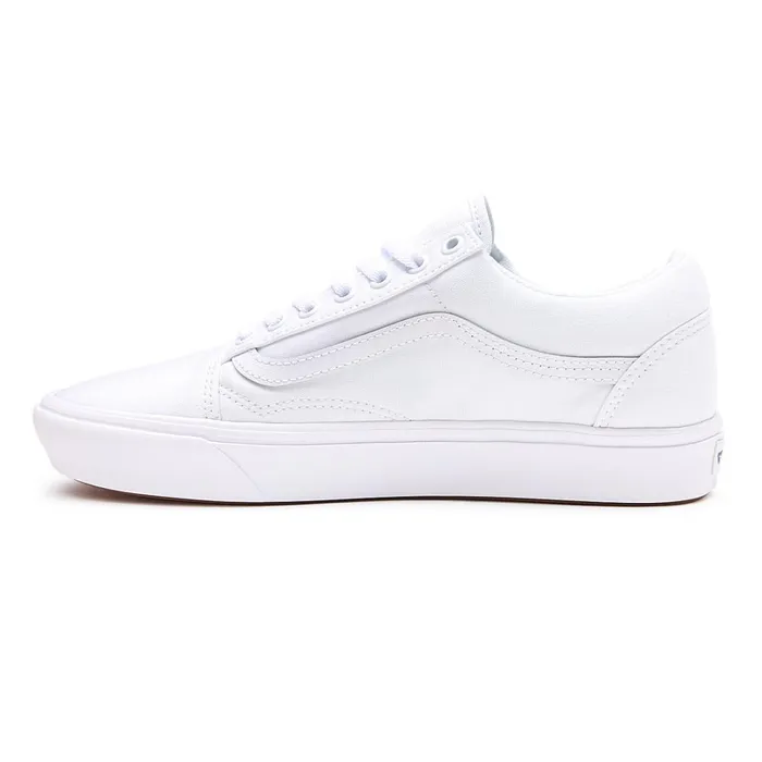 Vans Lowtop Shoes Women Classic ComfyCush Old Skool Shoes White