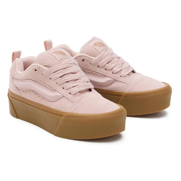 Vans Lowtop Shoes Women Knu Stack Shoes Pink