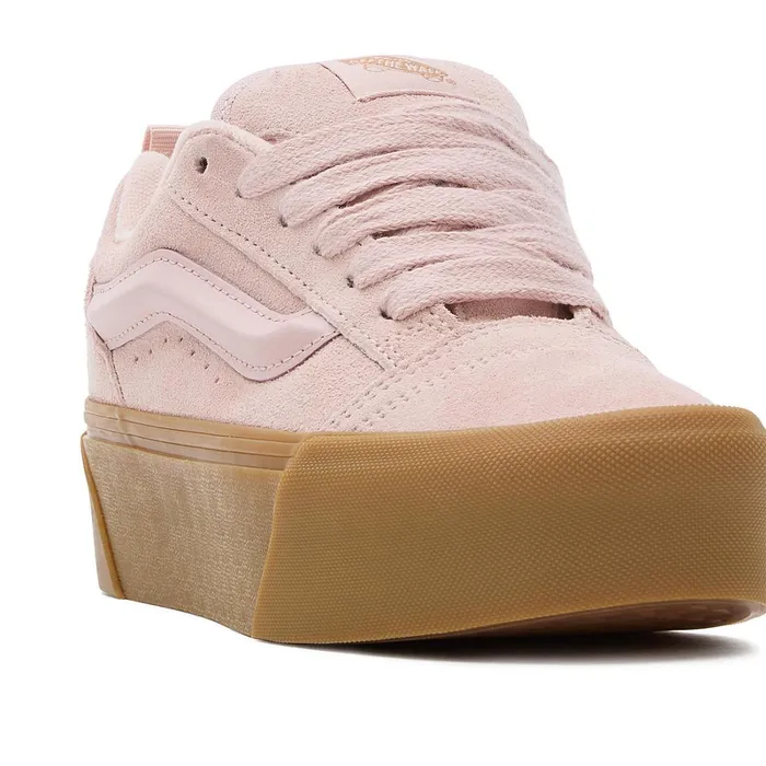 Vans Lowtop Shoes Women Knu Stack Shoes Pink