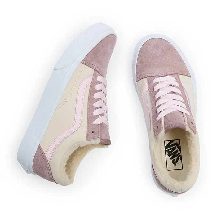 Vans Lowtop Shoes Women Old Skool Sherpa Shoes Multicolour