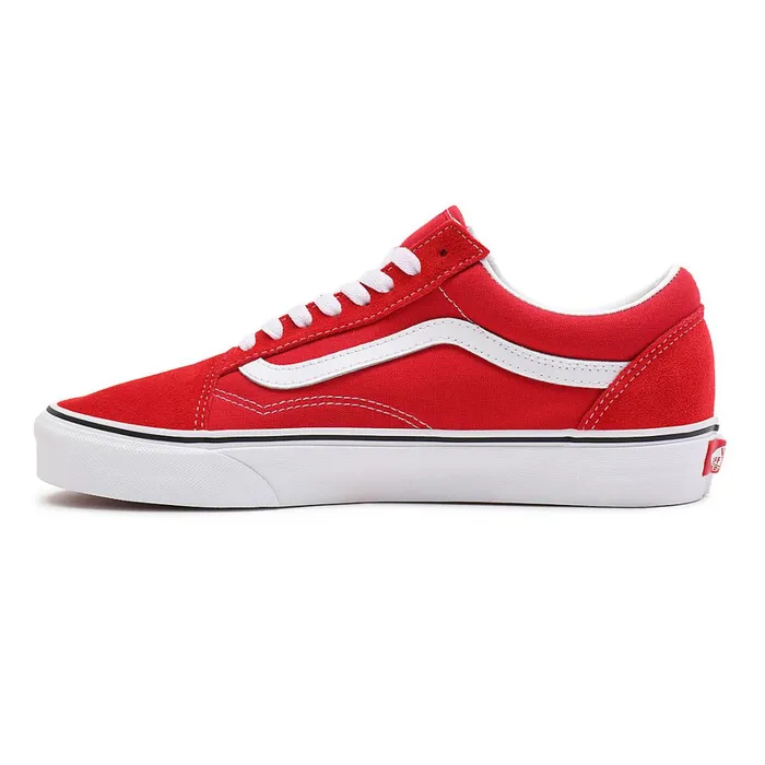 Vans Lowtop Shoes Women Old Skool Shoes Red
