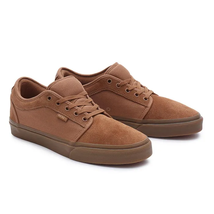 Vans Lowtop Shoes Women Skate Chukka Low Shoes Brown
