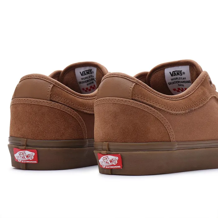 Vans Lowtop Shoes Women Skate Chukka Low Shoes Brown