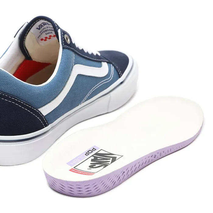 Vans Lowtop Shoes Women Skate Old Skool Shoes Blue