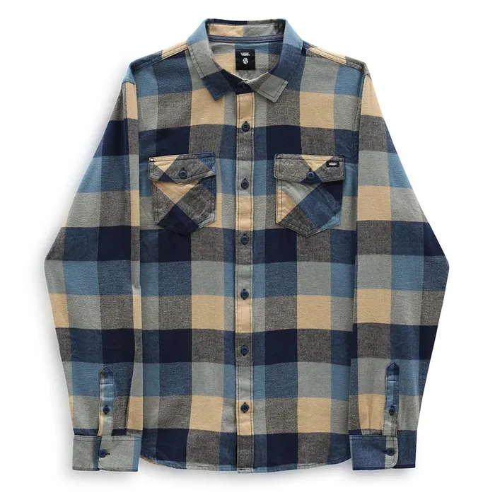 Vans Shirts Men Box Flannel Woven Shirt Blue
