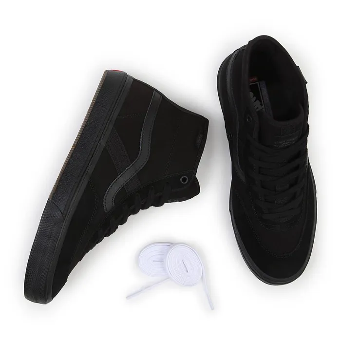 Vans Skate Shoes Women Crockett High Shoes Black