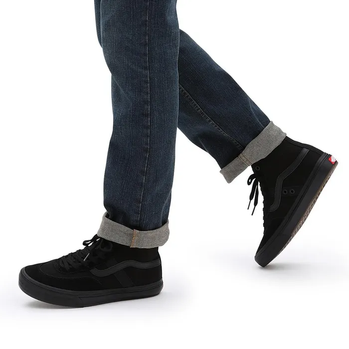Vans Skate Shoes Women Crockett High Shoes Black