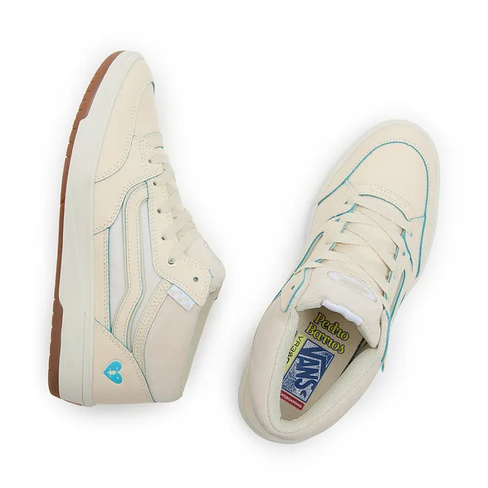 Vans Skate Shoes Women Zahba Mid Shoes White