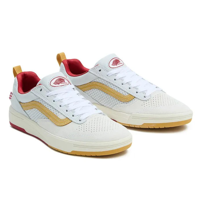 Vans Skate Shoes Women Zahba Vintage Sport Shoes White
