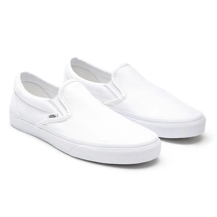 Vans Slipon Shoes Men Classic SlipOn Shoes White