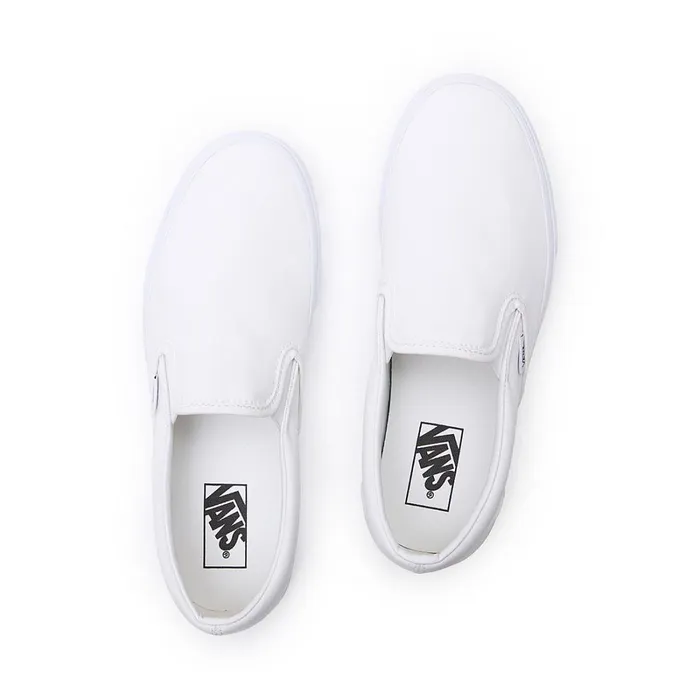 Vans Slipon Shoes Men Classic SlipOn Shoes White