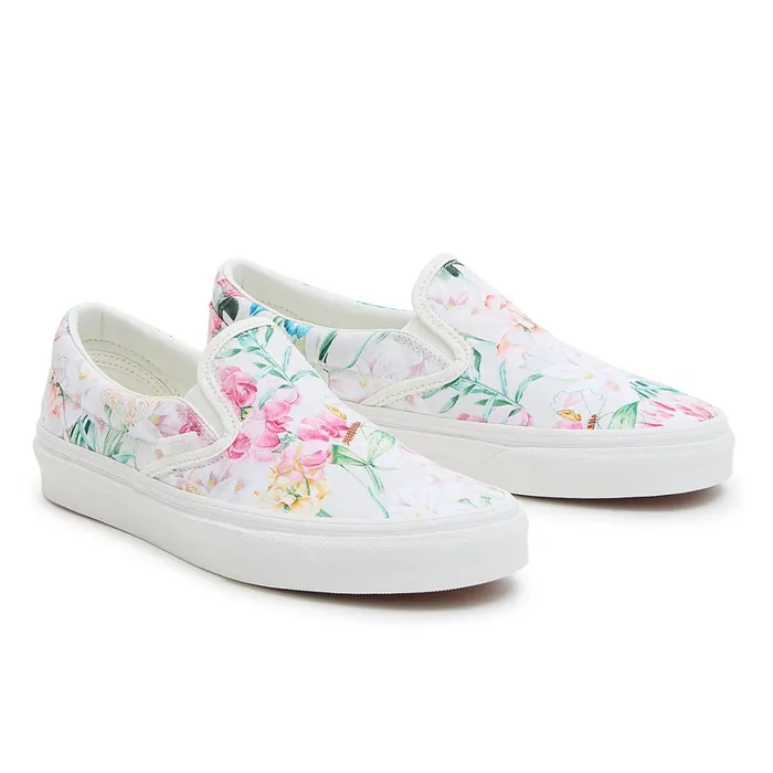 Vans Slipon Shoes Women Classic SlipOn Shoes Multicolour