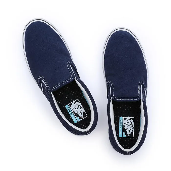 Vans Slipon Shoes Women ComfyCush SlipOn Shoes Blue