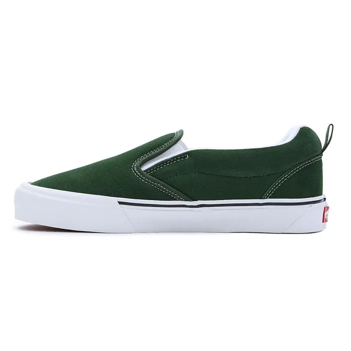 Vans Slipon Shoes Women Knu Slip Shoes Green White