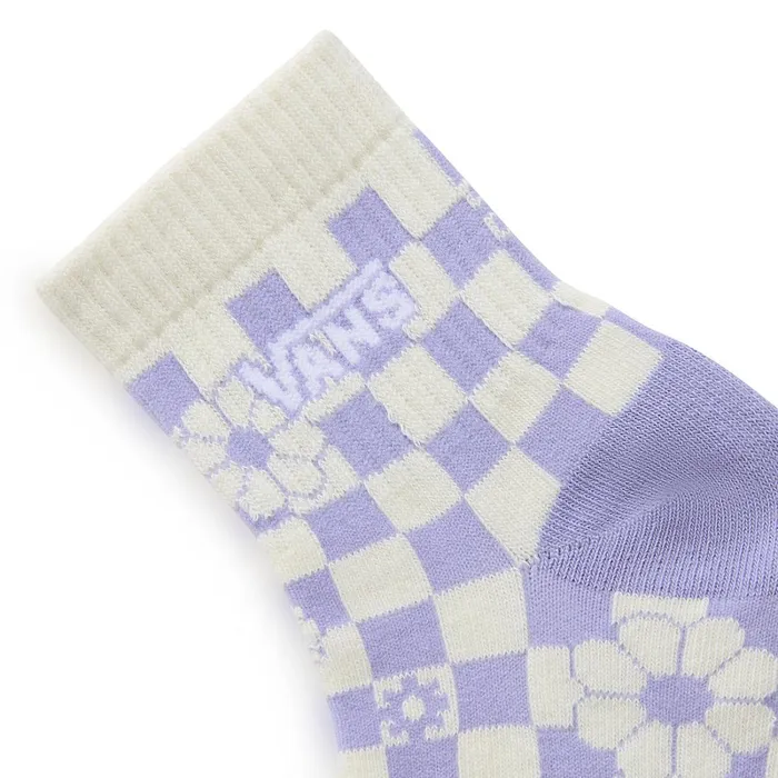 Vans Socks Women PNP Half Crew Socks 1 Pair Purple