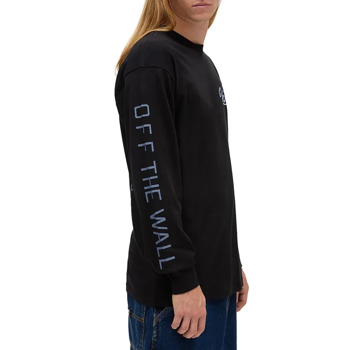 Vans Tshirts and Tanks Men Great View Long Sleeve TShirt Black