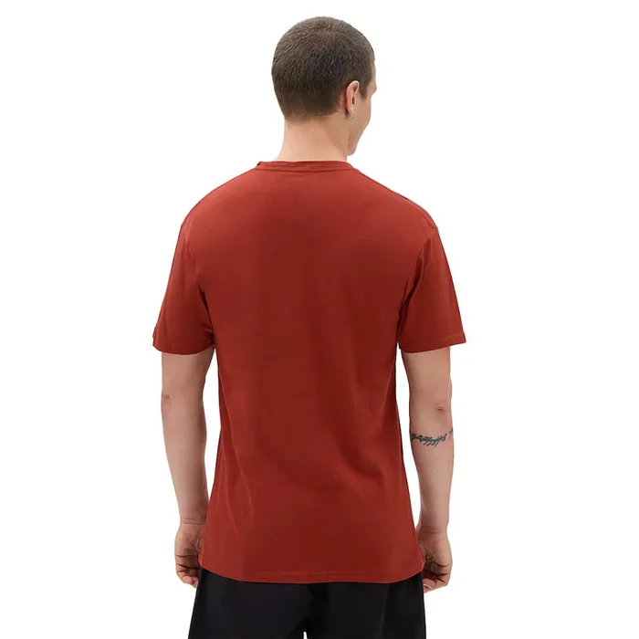 Vans Tshirts and Tanks Men Left Chest Logo TShirt Brown