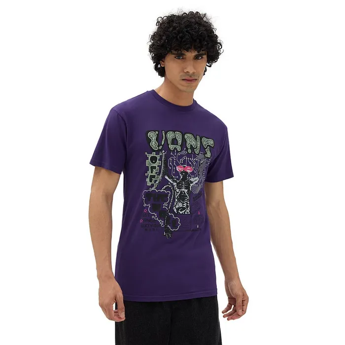Vans Tshirts and Tanks Men Matrix Fly Vintage TShirt Purple