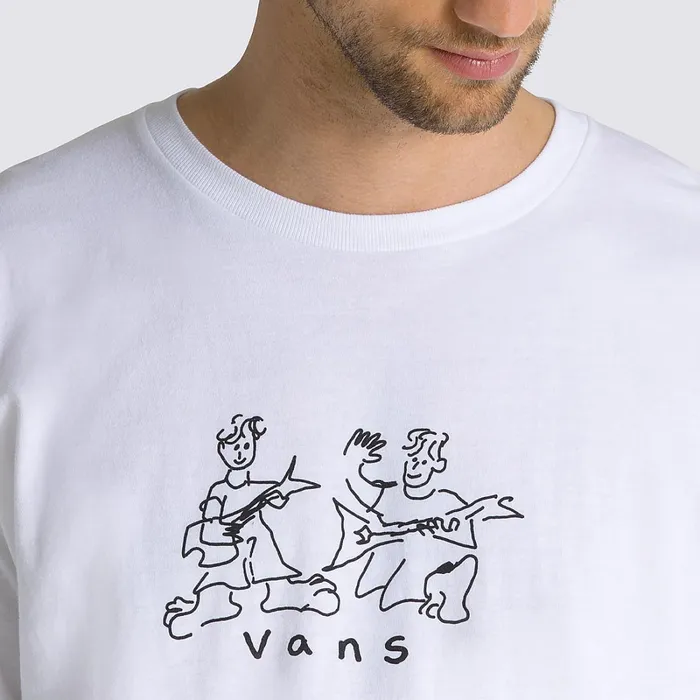 Vans Tshirts and Tanks Men Nick Michel TShirt White