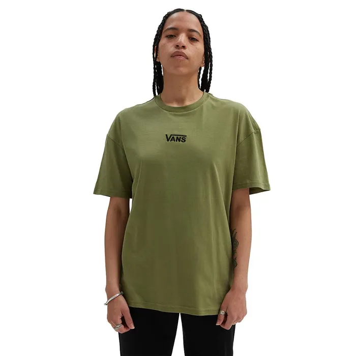 Vans Tshirts and Tops Women Flying V Oversized TShirt Green