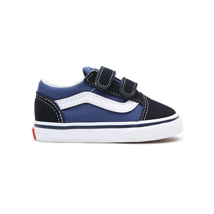 Vans Toddler Shoes 14 Years Kids Toddler Old Skool Hook And Loop Shoes 14 Years Blue