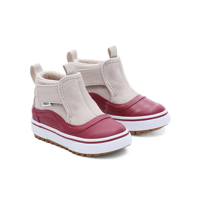 Vans Toddler Shoes 14 Years Kids Toddler SlipOn Hi Terrain Hook And Loop MTE1 Shoes 14 Years Red Beige