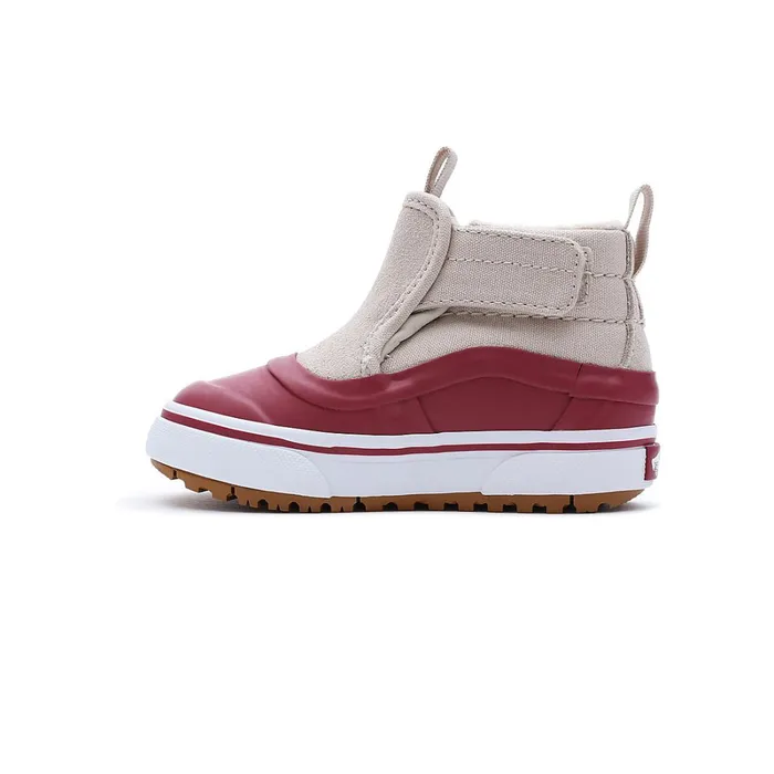 Vans Toddler Shoes 14 Years Kids Toddler SlipOn Hi Terrain Hook And Loop MTE1 Shoes 14 Years Red Beige