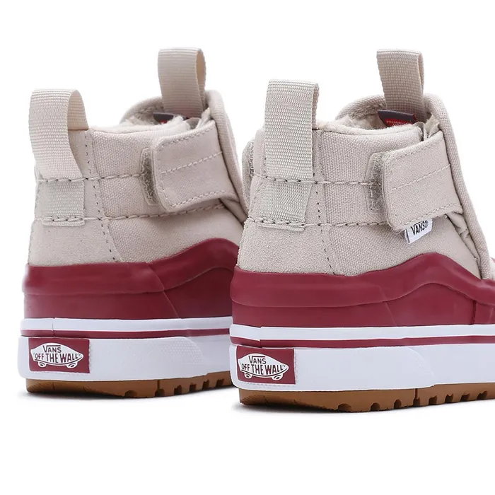Vans Toddler Shoes 14 Years Kids Toddler SlipOn Hi Terrain Hook And Loop MTE1 Shoes 14 Years Red Beige