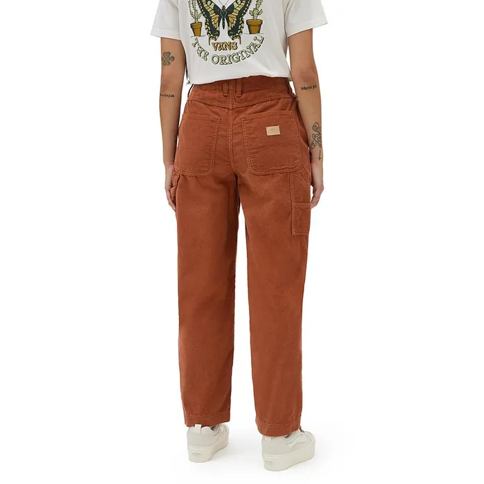 Vans Trousers and Chinos Women High Road Ground Work Corduroy Trousers Brown