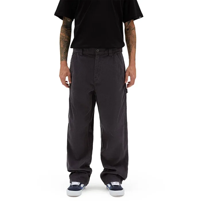 Vans Trousers and Jeans Men Drill Chore Loose Carpenter Corduroy Trousers Grey Vans Trousers and Jeans Men Drill Chore Loose Carpenter Corduroy Trousers Grey