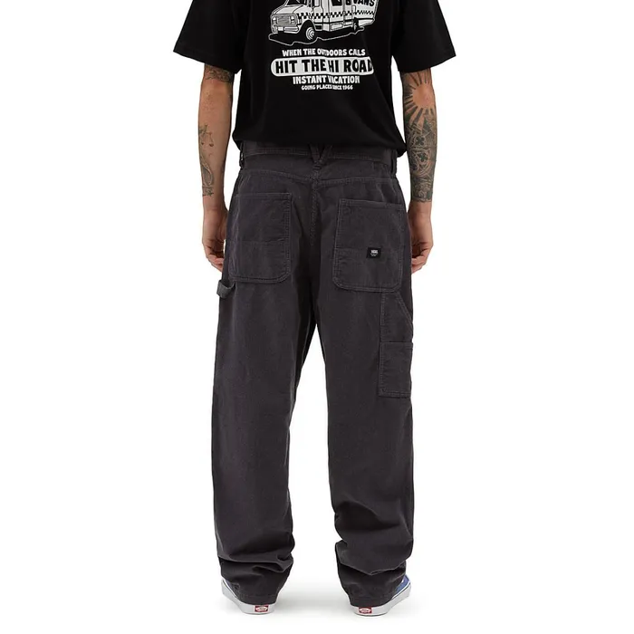 Vans Trousers and Jeans Men Drill Chore Loose Carpenter Corduroy Trousers Grey