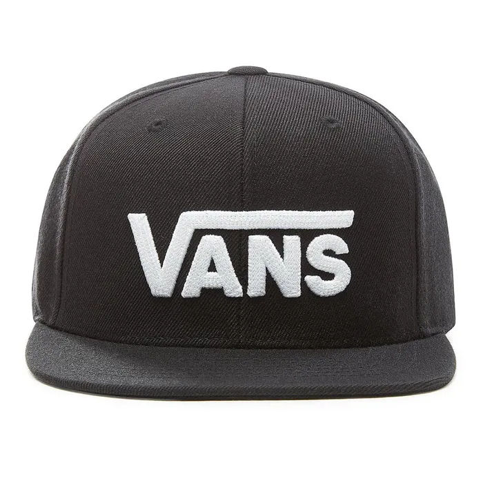 Vans View All Kids Drop V Snapback Hat 814 Years Black White