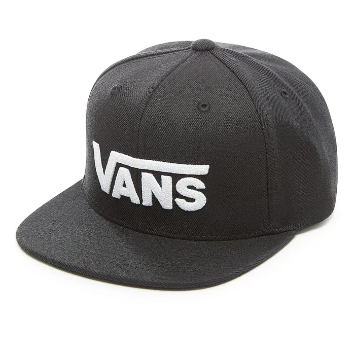 Vans View All Kids Drop V Snapback Hat 814 Years Black White