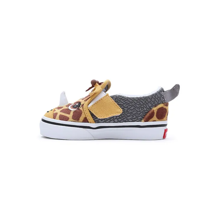Vans View All Kids Toddler SlipOn V Rinoceraffe Shoes 14 Years Beige