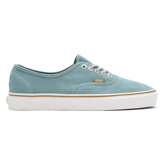 Vans View All Men Authentic Embroidered Check Shoes Green