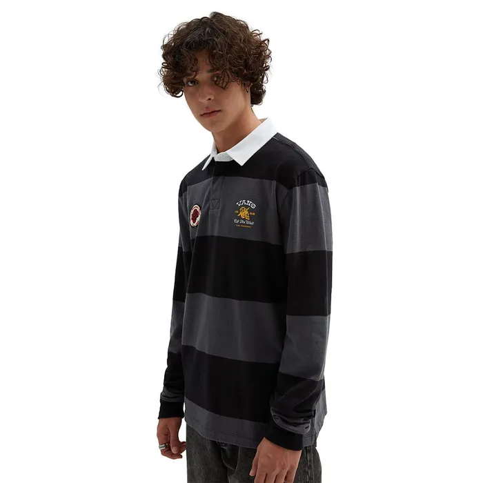 Vans View All Men Desert HiRugby Shirt Black